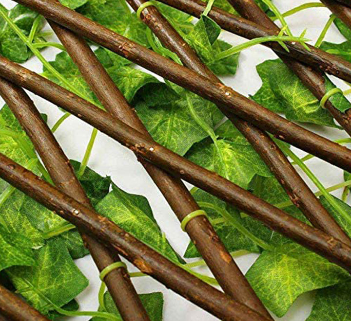 Artificial Bamboo Garden Fence “Cover with artificial leaves” 1.0×2.0m