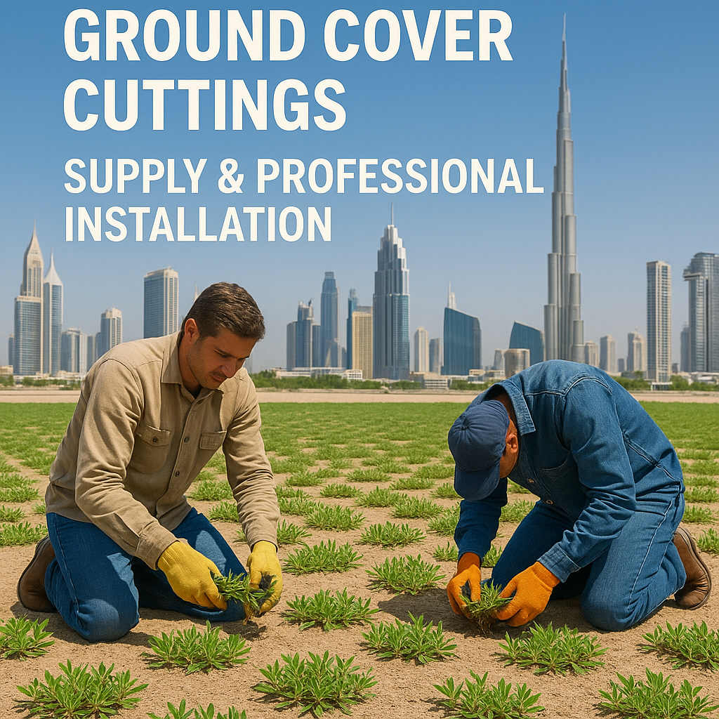 Sesuvium Ground Cover Cuttings – Supply & Professional Installation | Drought-Tolerant Landscaping | Per SQM