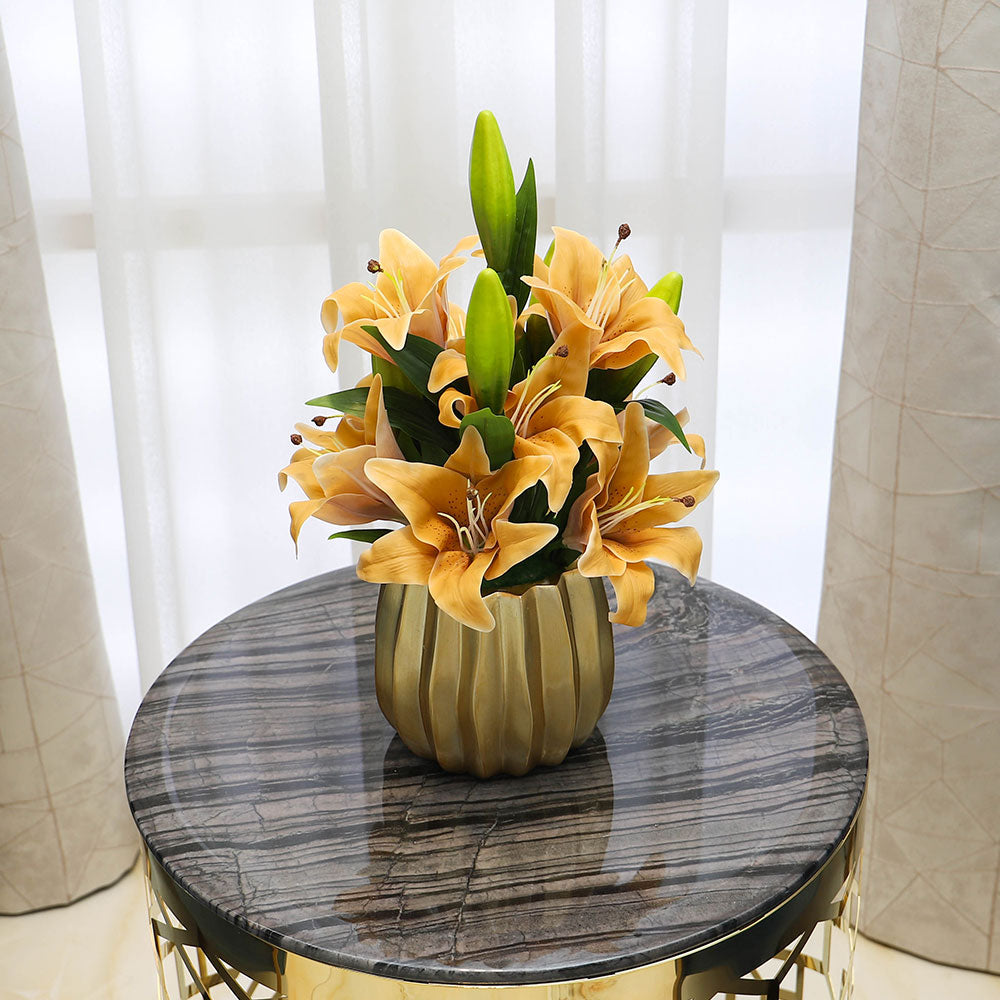 Real Touch Artificial Lily Flowers-FPULILY-301