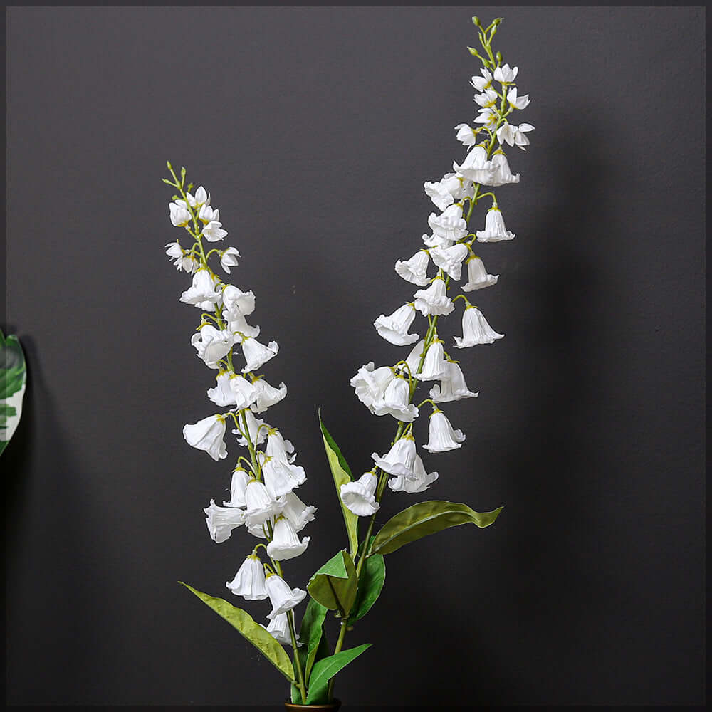 2pcs Artificial Foxglove Single Stem Flowers