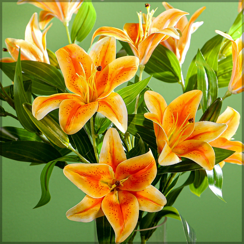 Nearly Natural Lily Flowers Small