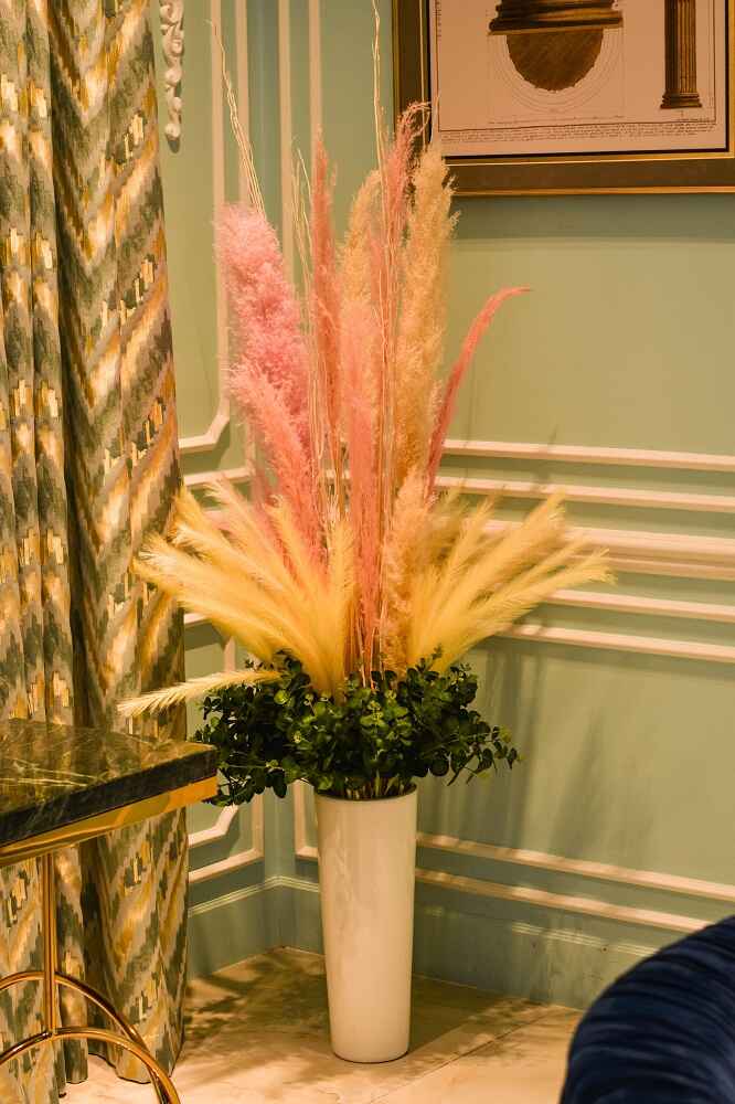 Dried Reed Pampas Grass Pink-LWA080