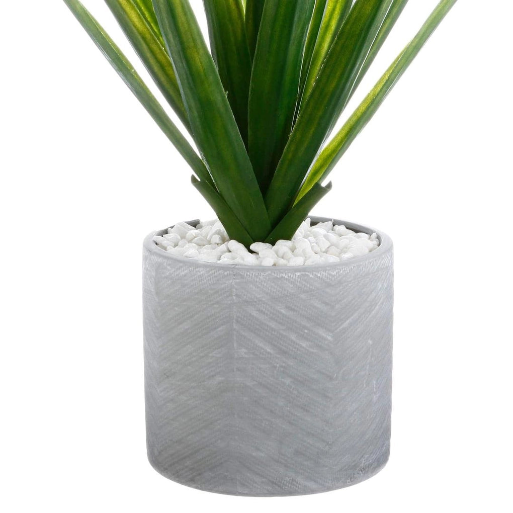 ATMOSPHERA CREATEUR D'INTERIEUR - Aloe vera artificiale verde H23cm ATMOSPHERA CREATEUR D'INTERIEUR - Aloe vera artificiale verde H23cm