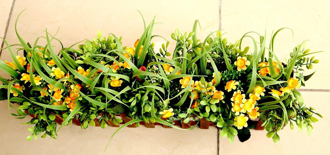 Artificial Flower Box 50cm