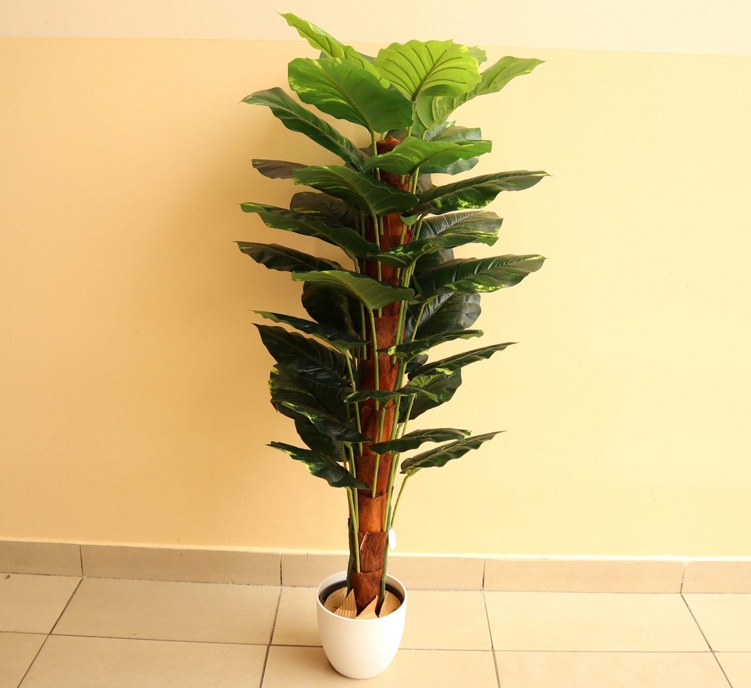 artificial money plant with pot Artificial Money Plant 130cm