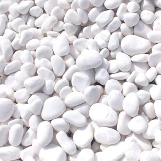 White Pebbles – 20Kg