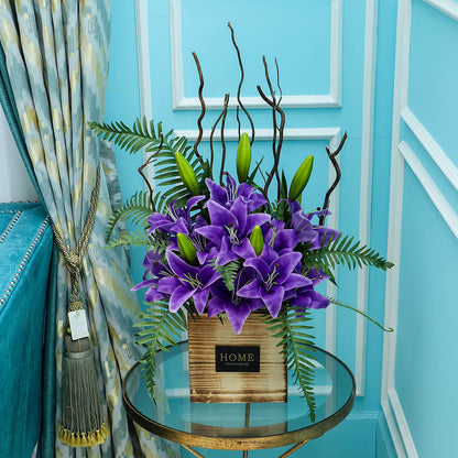 Real Touch Artificial Lily Flowers-FPULILY-301