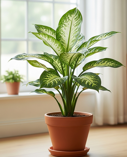 &quot;Tropic Snow&quot; plant typically refers to a variety of Dieffenbachia,