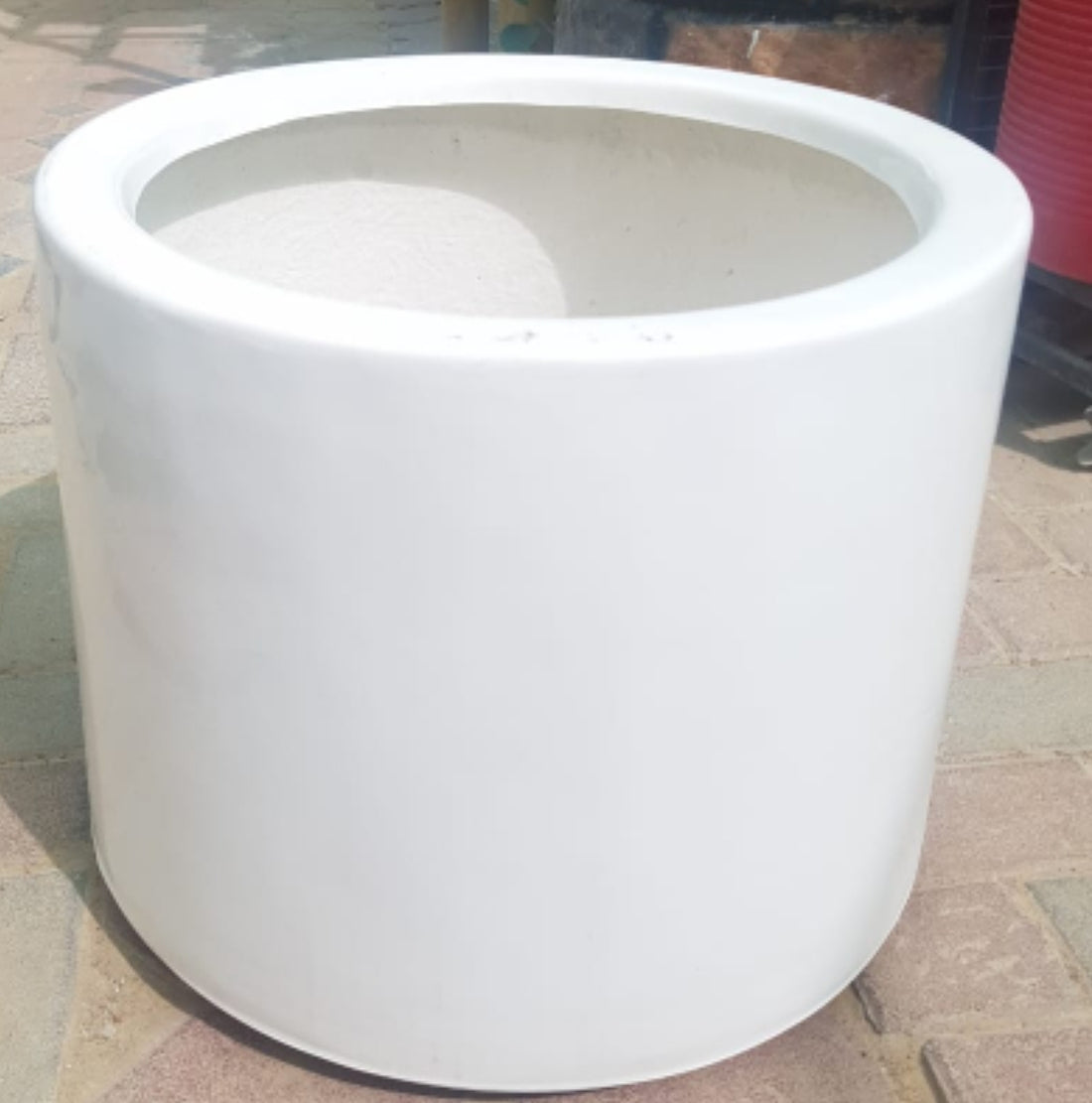 Fiber pots for indoor plants