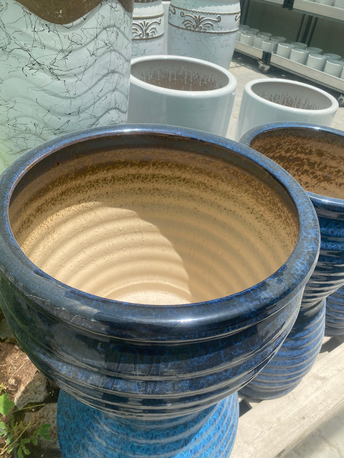Ceramic pots